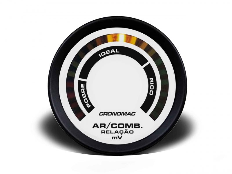 Hallmeter 60mm Comum Street - Branco