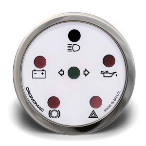 Sinaleira 52mm Elétrica HOT Silver