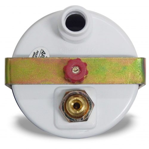 Manômetro Pressão Combustível 60mm Mecânico 7kg Street - Branco - Image 3