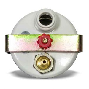 Manômetro Vácuo 60mm Mecânico Street – Branco s/ Faixa - Image 3