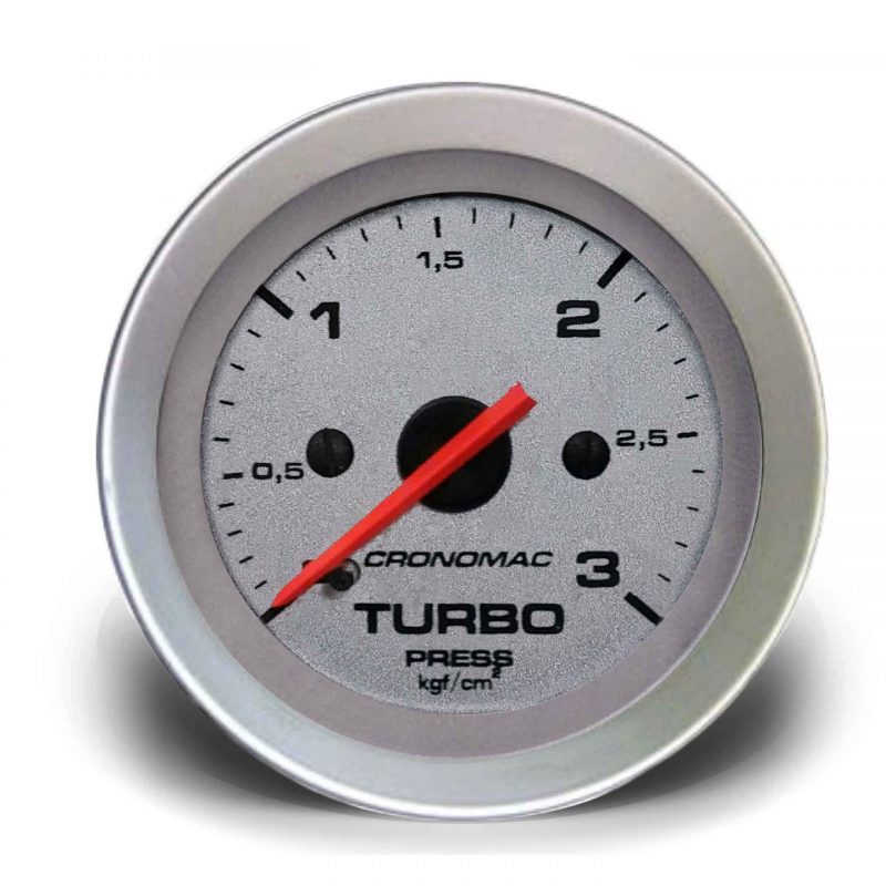 Manômetro Pressão Turbo 60mm Mecânico 3kg Racing