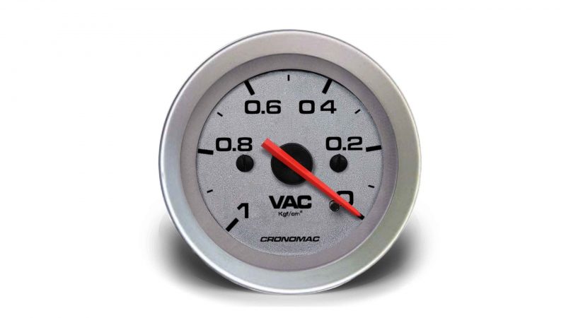 Manômetro Vácuo 52mm Mecânico Racing