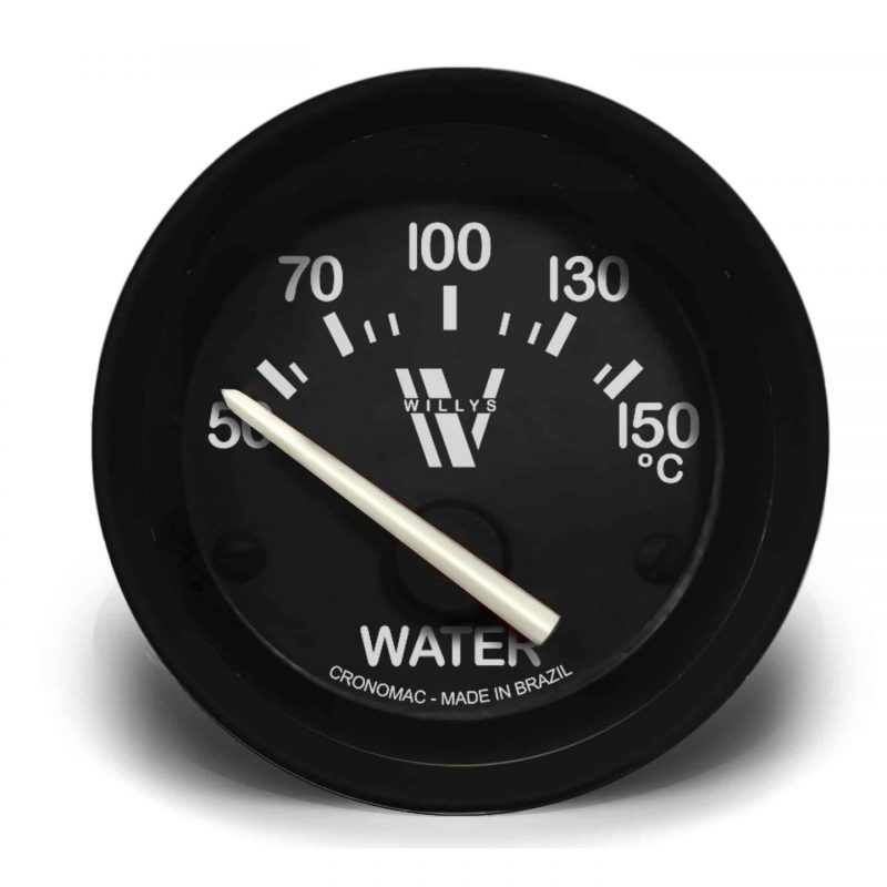 Termômetro Elétrico 52mm Água  - WILLYS
