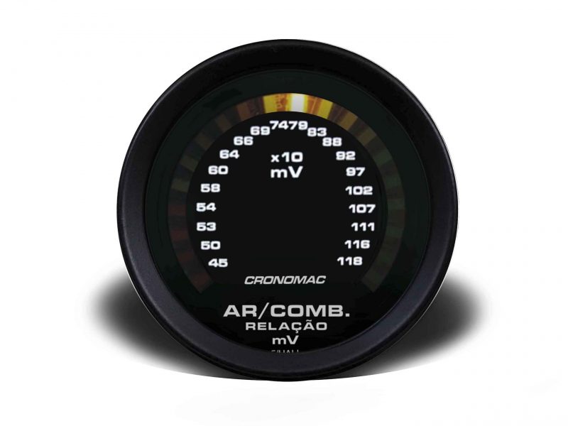 Hallmeter 60mm Escala Street - Preto