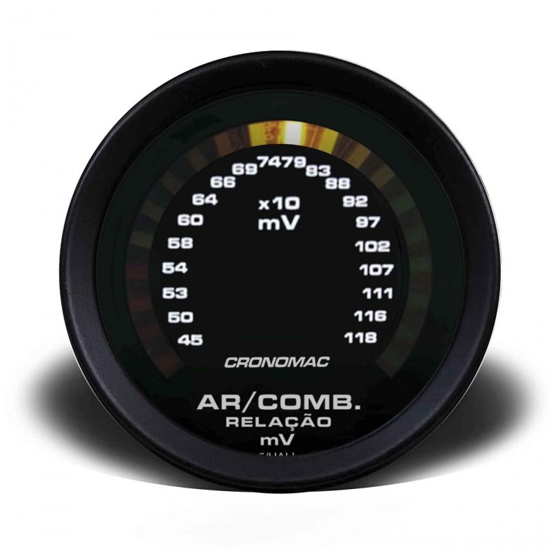 Hallmeter 60mm Escala Street - Preto