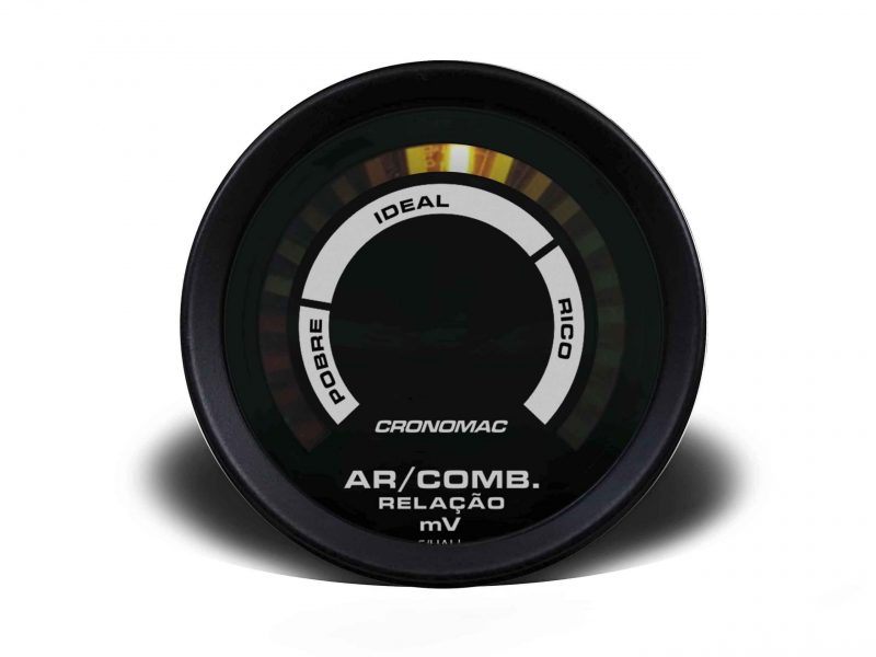Hallmeter 60mm Comum Street - Preto