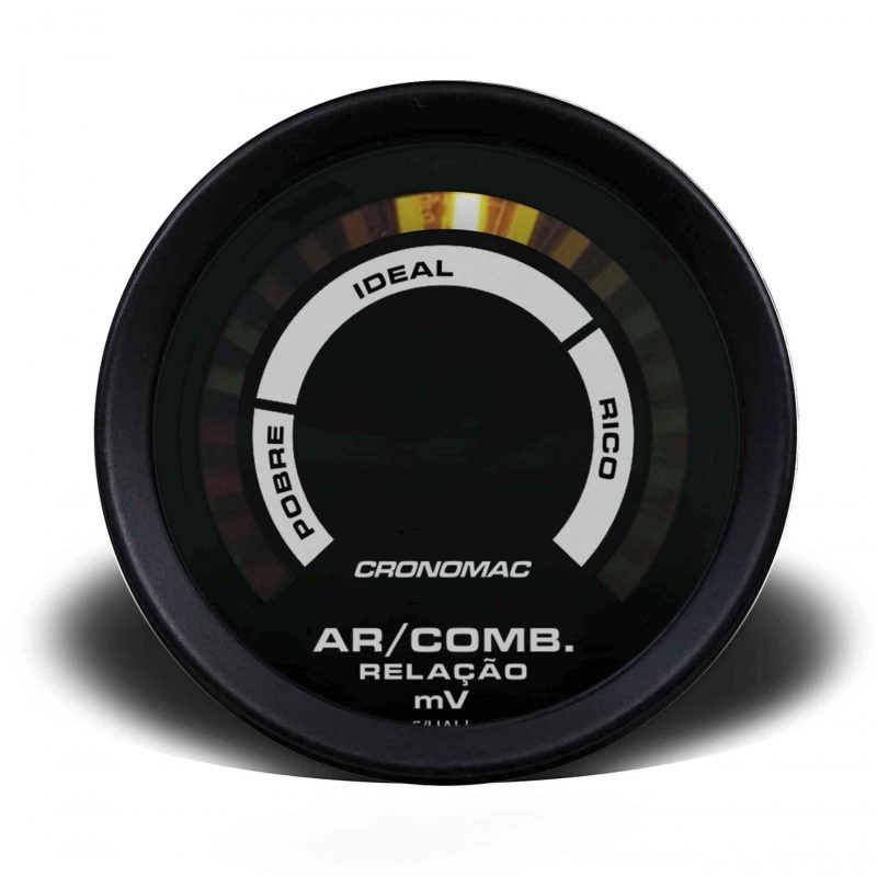 Hallmeter 60mm Comum Street - Preto