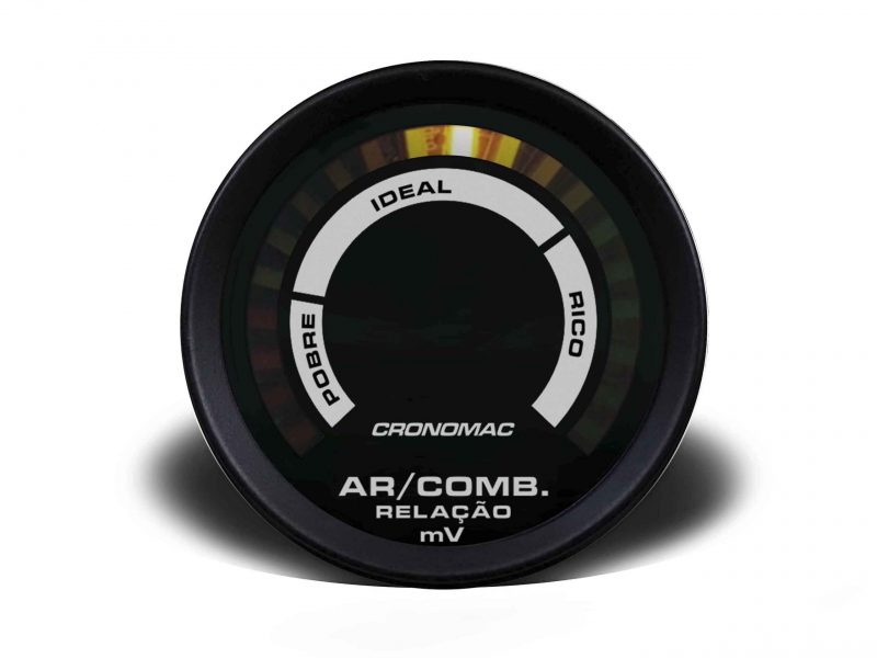 Hallmeter 52mm Comum Street - Preto