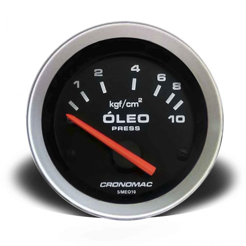 Manômetro Óleo 52mm Elétrico 10kg Sport