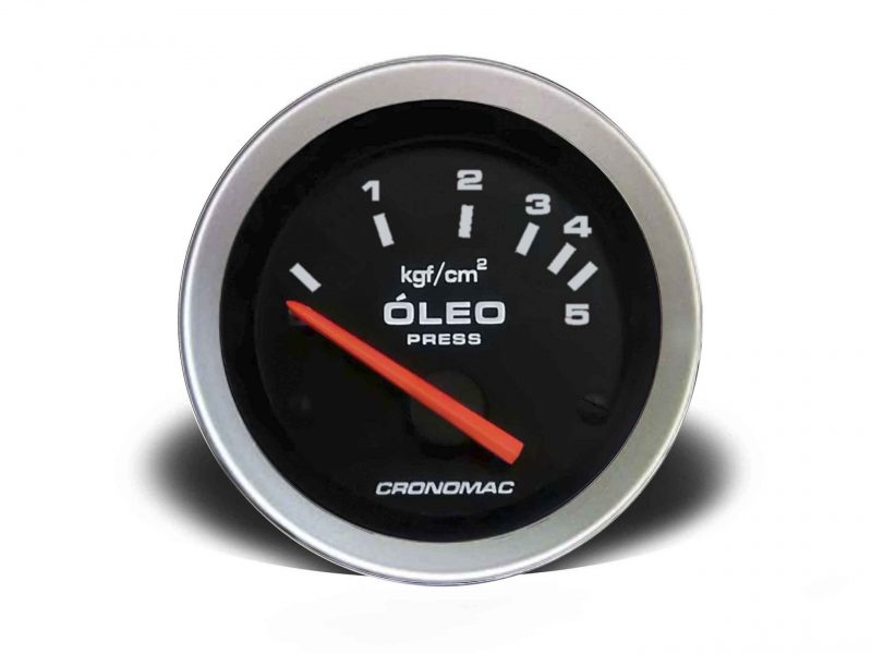 Manômetro Óleo 52mm Elétrico 5kg Sport
