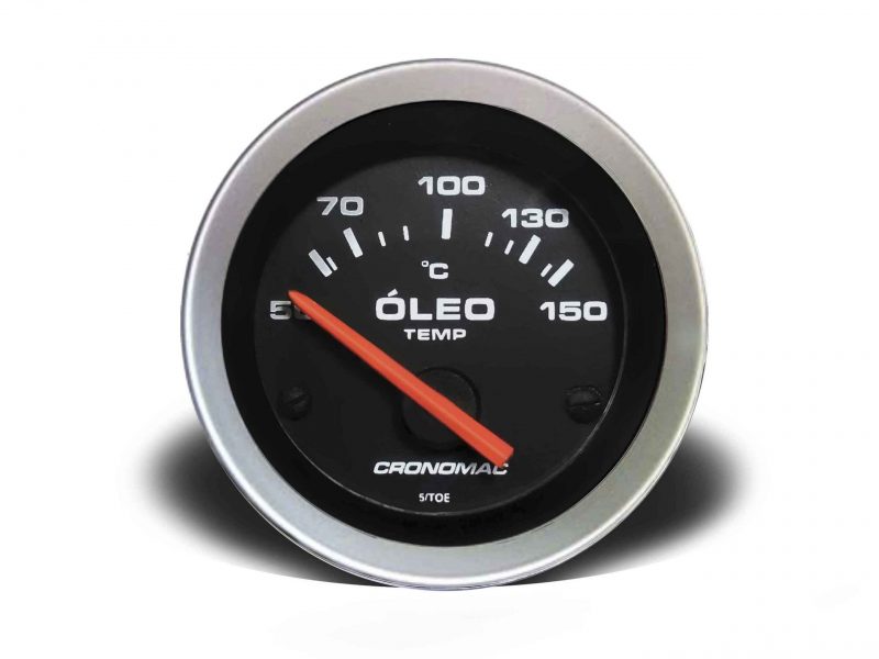 Termômetro Elétrico 52mm Óleo Sport