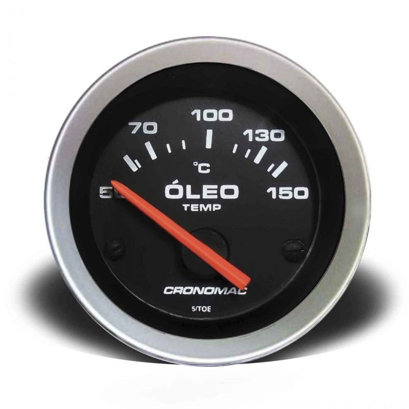 Termômetro Elétrico 52mm Óleo Sport