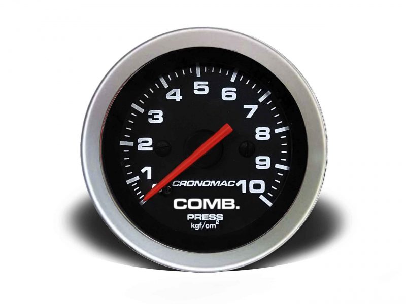 Manômetro Pressão Combustível 52mm Mecânico 10kg Sport