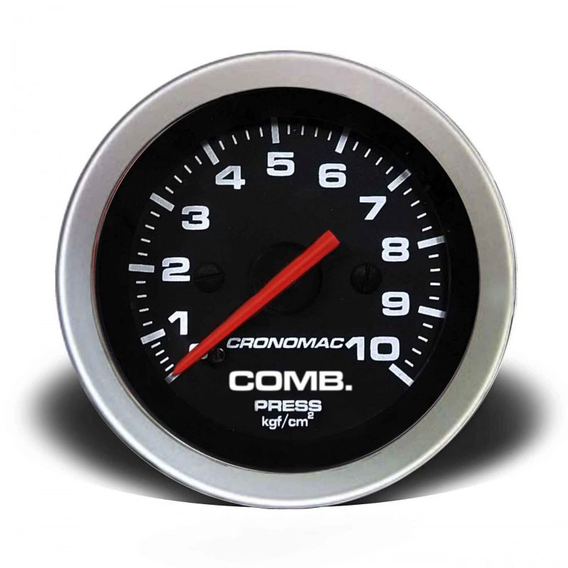 Manômetro Pressão Combustível 52mm Mecânico 10kg Sport