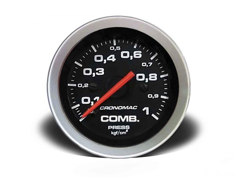 Manômetro Pressão Combustível 52mm Mecânico 1kg Sport