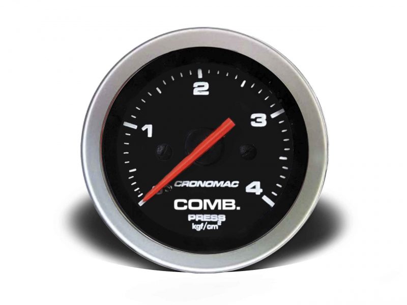Manômetro Pressão Combustível 52mm Mecânico 4kg Sport