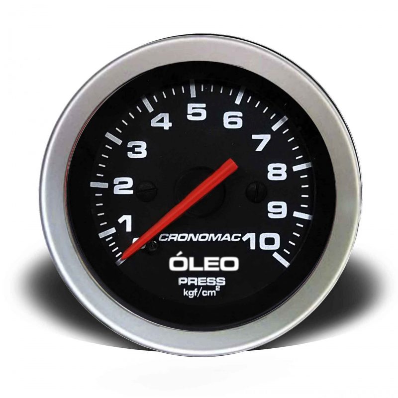 Manômetro Óleo 60mm Mecânico 10kg Sport
