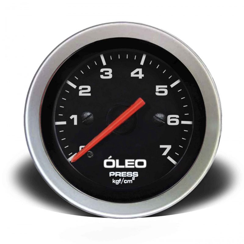 Manômetro Óleo 60mm Mecânico 7kg Sport