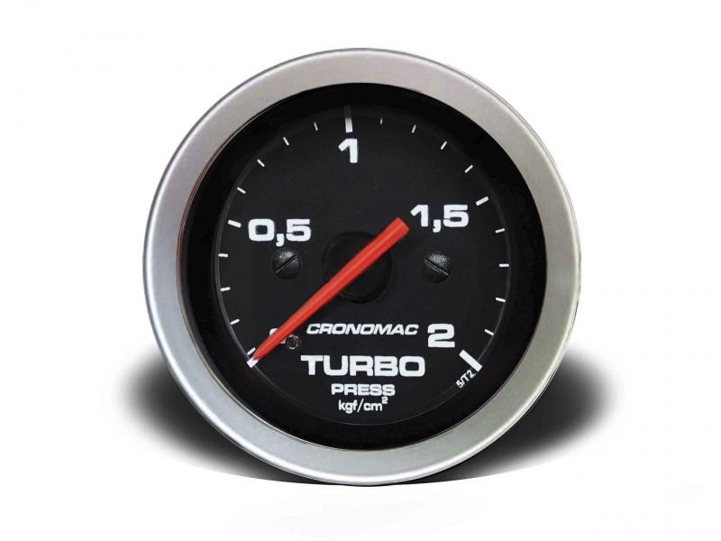 Manômetro Pressão Turbo 60mm Mecânico 2kg Sport
