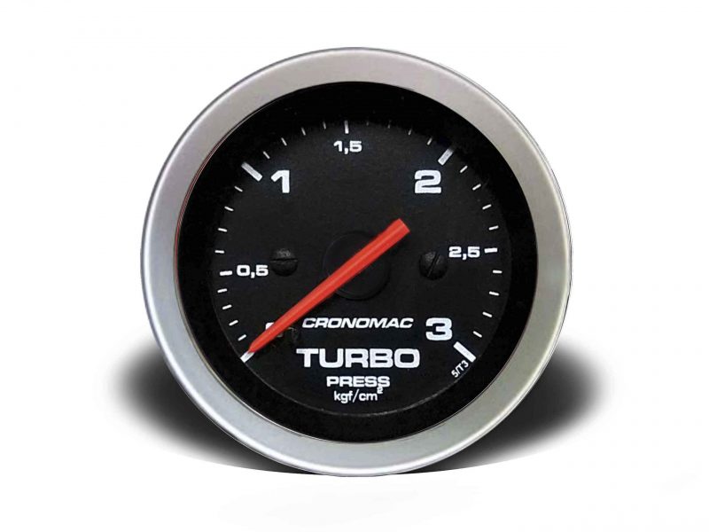 Manômetro Pressão Turbo 52mm Mecânico 3kg Sport