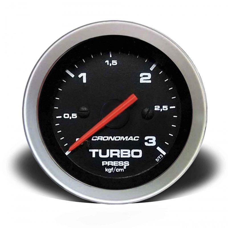Manômetro Pressão Turbo 52mm Mecânico 3kg Sport