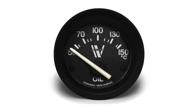 Termômetro Elétrico  52mm Óleo - WILLYS