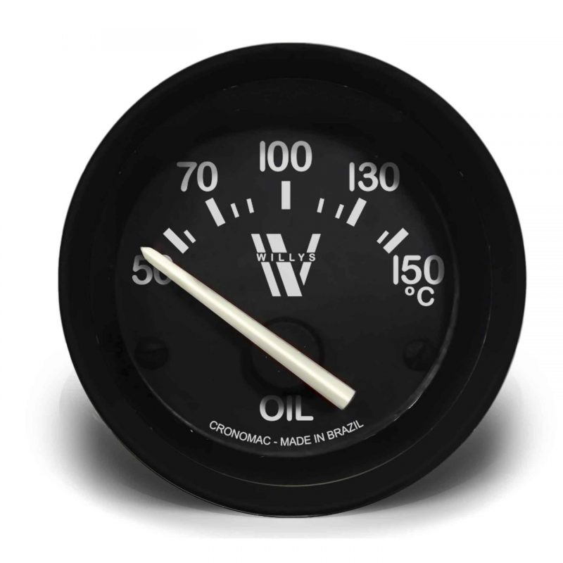 Termômetro Elétrico  52mm Óleo - WILLYS