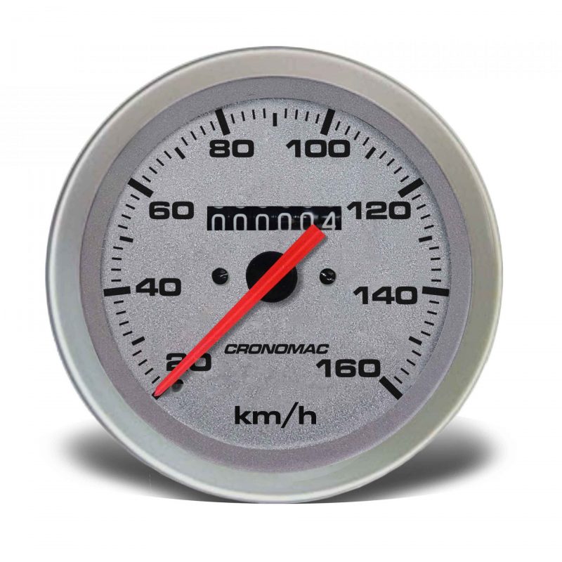 Velocímetro 85mm Mecânico 160kmh Racing W 0.5