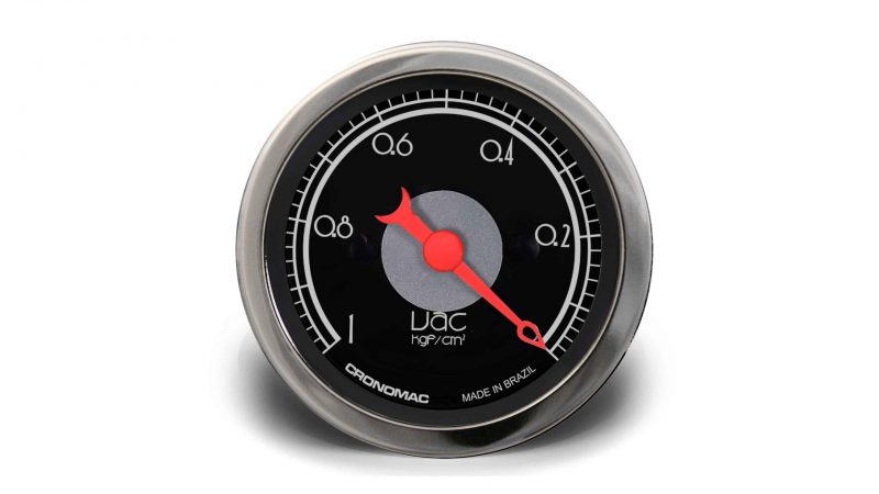 Manômetro Vácuo 52mm Mecânico HOT Black