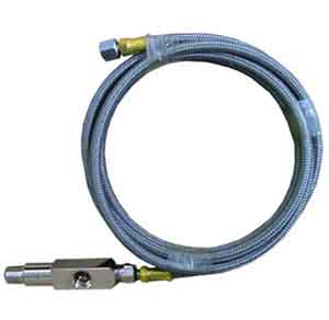 Kit p/ Manômetro Pressão Óleo 1,80mts GM (Opala Omega) c/Aeroquip