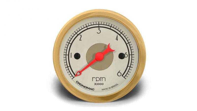 Contagiros 52mm 6.000 RPM Diesel HOT Gold