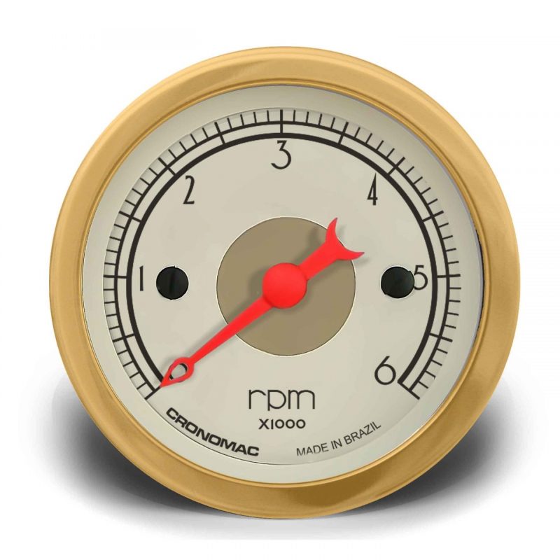 Contagiros 52mm 6.000 RPM Diesel HOT Gold