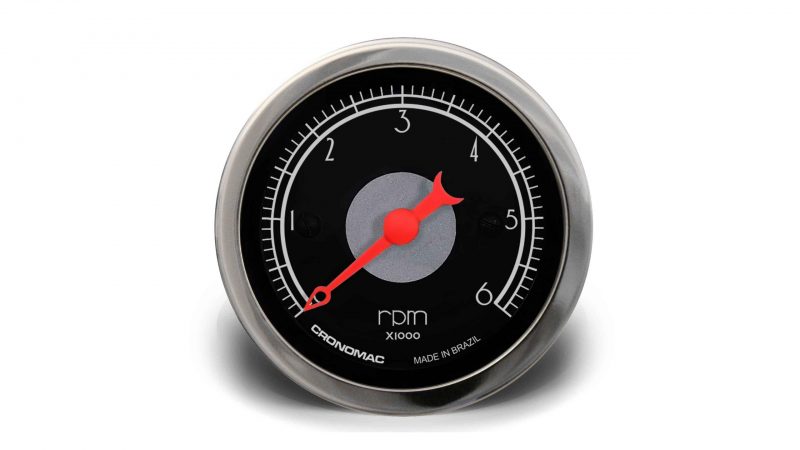 Contagiros 52mm 6.000 RPM Diesel HOT Black