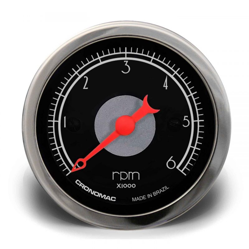 Contagiros 52mm 6.000 RPM Diesel HOT Black
