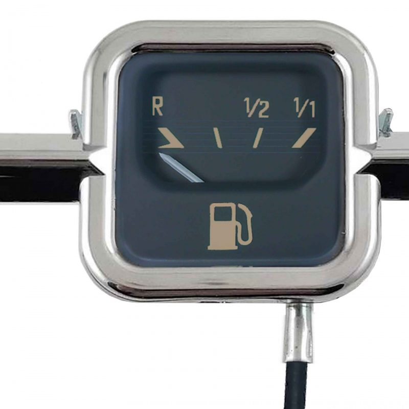 Indicador de Nível Combustível Mecânico 52mm VW - Bege