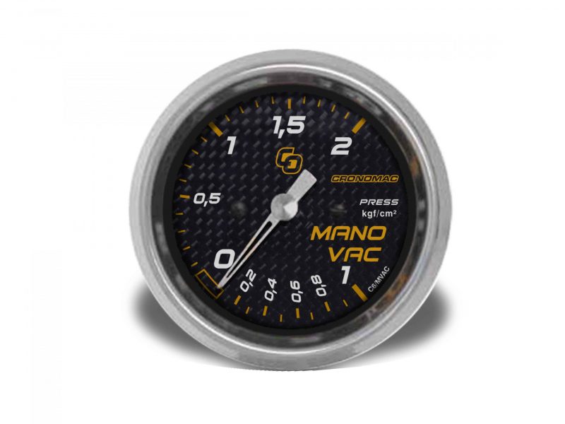 Manovácuo 60mm Mecânico 2kg Carbono