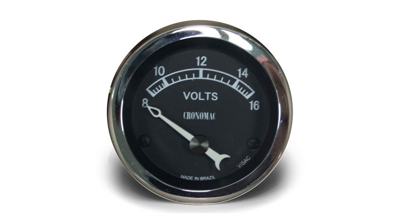 Voltimetro 52mm 12V Jaguar