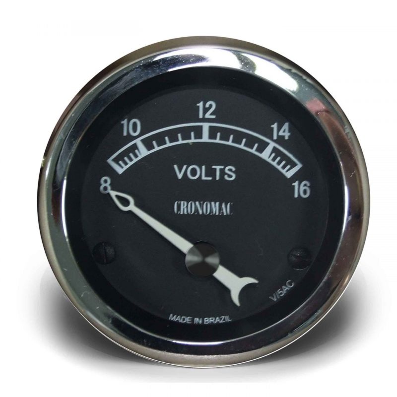 Voltimetro 52mm 12V Jaguar