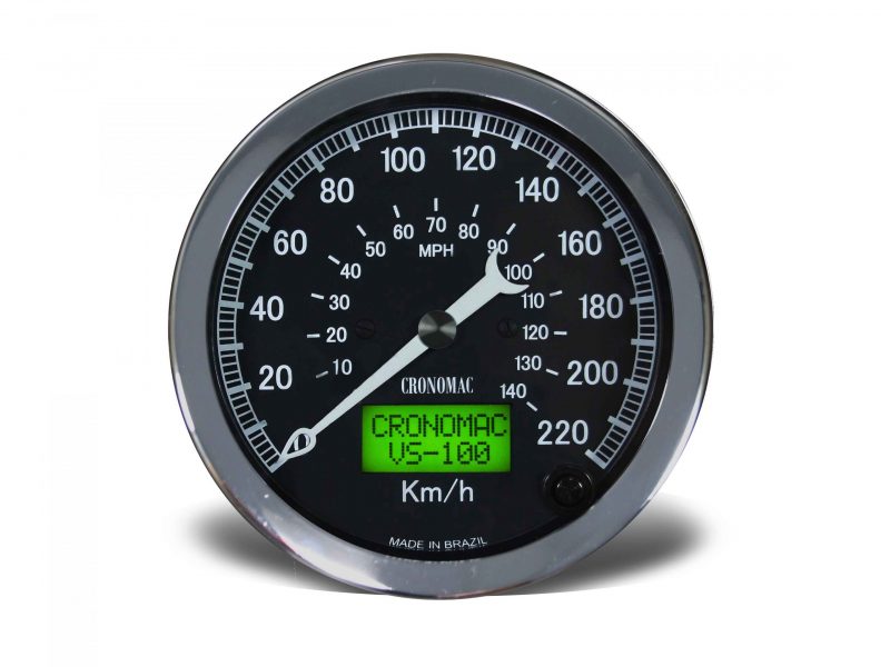 Velocímetro 100mm Eletrônico  220kmh Display Digital Jaguar