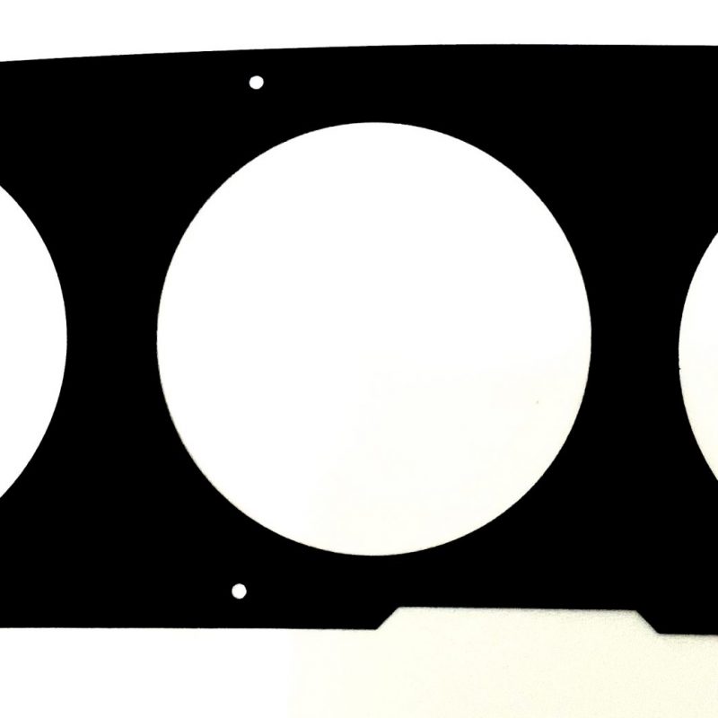 Painel Fusca  3 furos 100mm  - Painel Porsche Fusca