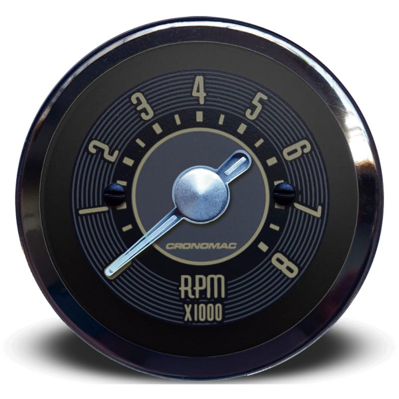 Contagiros 52mm 8.000 RPM  OLD TIMER VW Bege