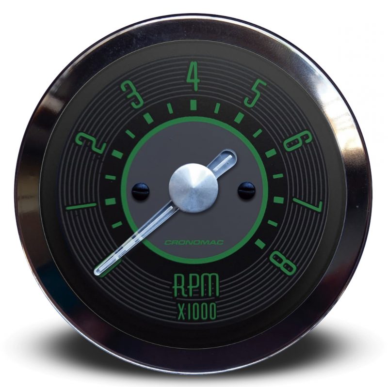 Contagiros 85mm 8.000 RPM OLD TIMER VW Verde